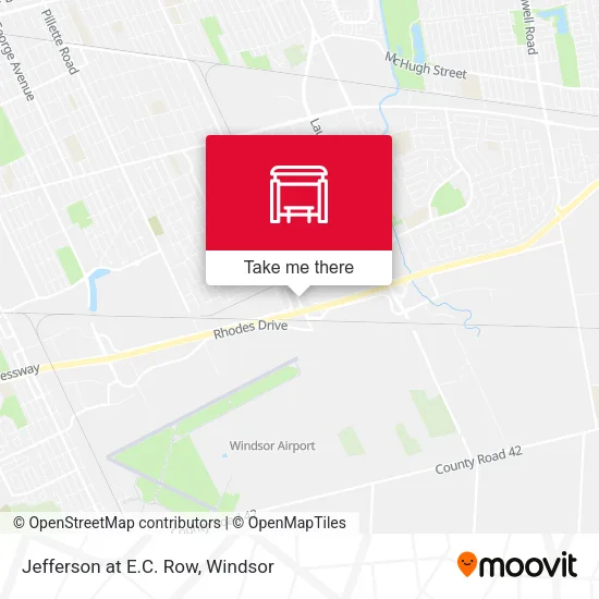 Jefferson at E.C. Row plan