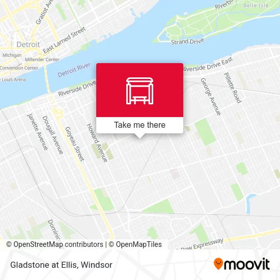 Gladstone at Ellis map