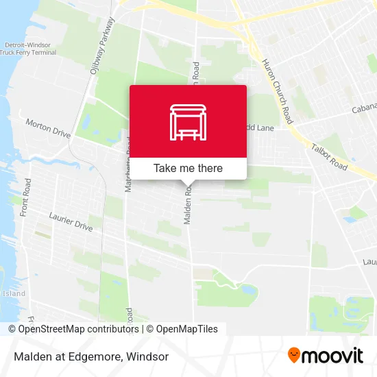 Malden at Edgemore map