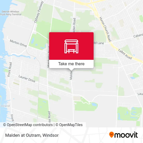 Malden at Outram map