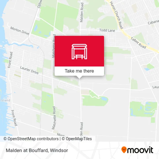 Malden at Bouffard map