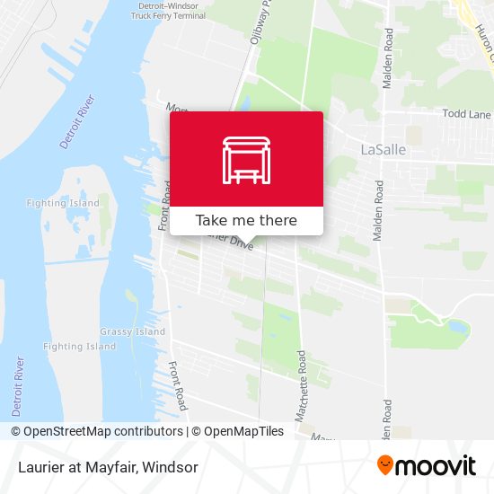 Laurier at Mayfair map