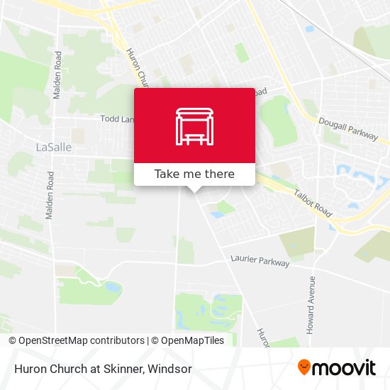 Huron Church at Skinner plan
