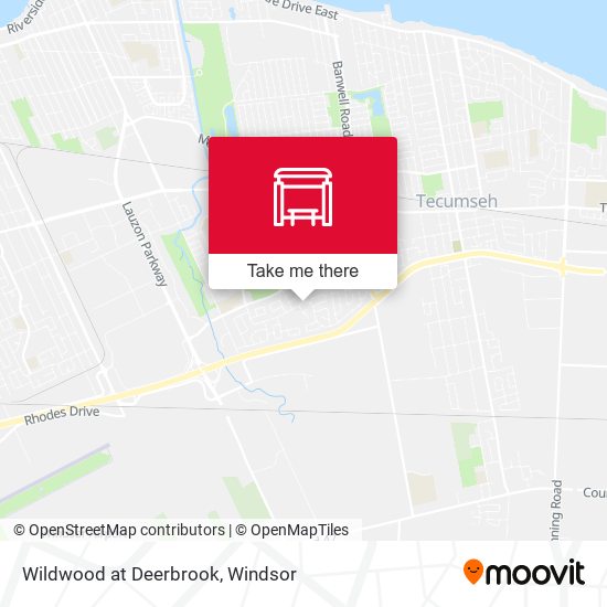 Wildwood at Deerbrook map