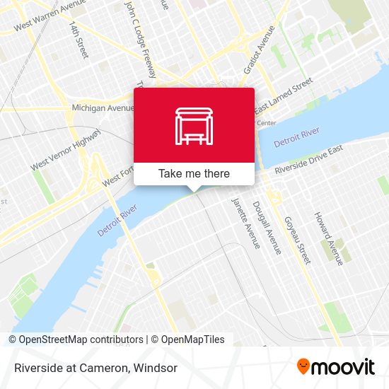 Riverside at Cameron map