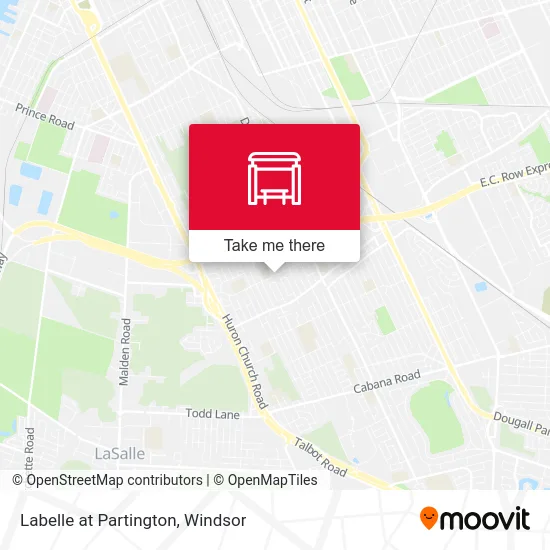 Labelle at Partington map