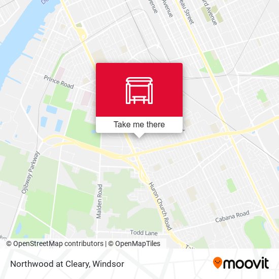 Northwood at Cleary map