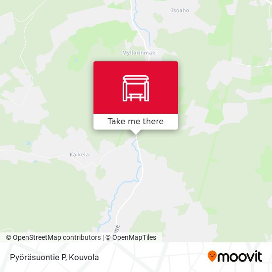 Pyöräsuontie P map