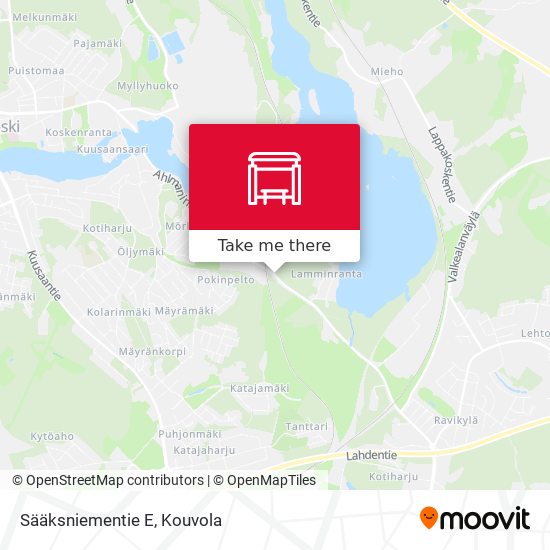 Sääksniementie E map