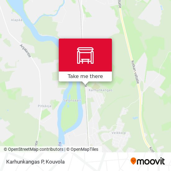 Karhunkangas P map