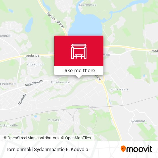 Tornionmäki Sydänmaantie E map