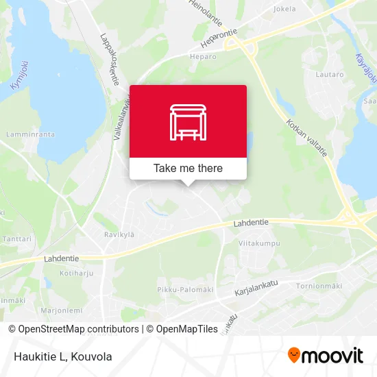 Haukitie L map