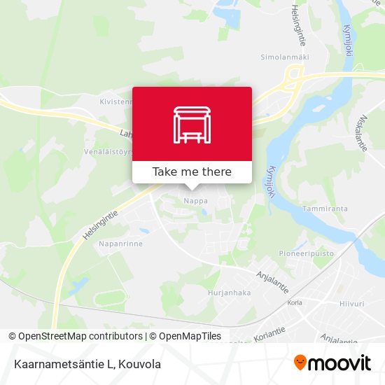 Kaarnametsäntie L map