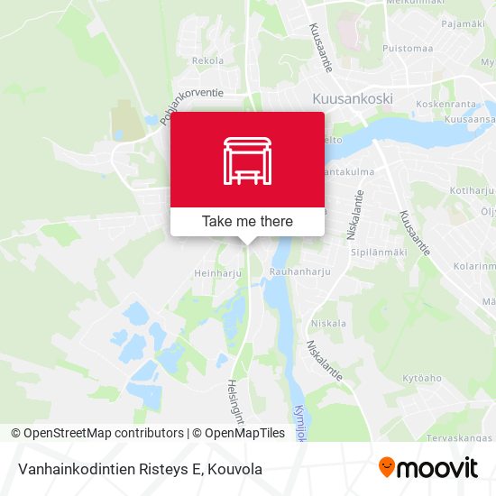 Vanhainkodintien Risteys E map