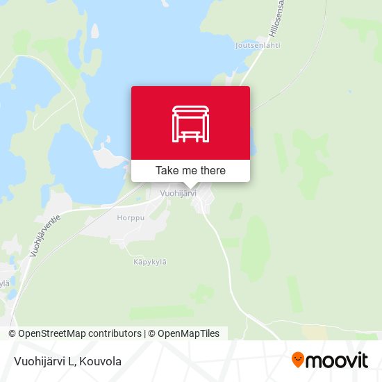 How to get to Vuohijärvi L in Valkeala by Bus?