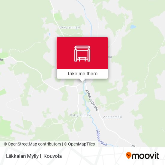 Liikkalan Mylly I map