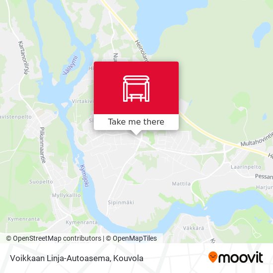 Voikkaan Linja-Autoasema map