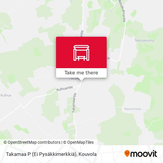 Takamaa P (Ei Pysäkkimerkkiä) map