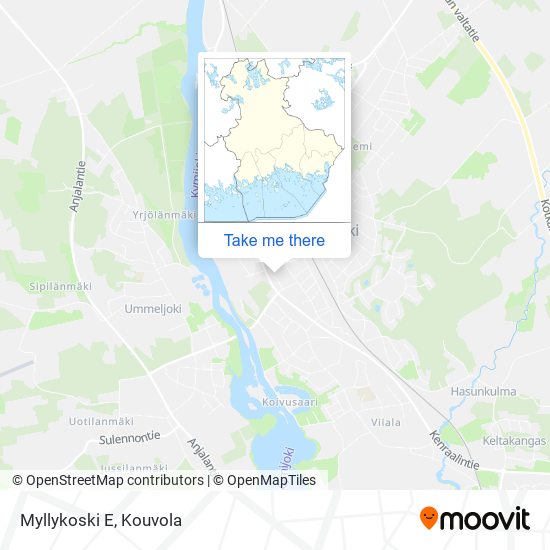 Myllykoski E map