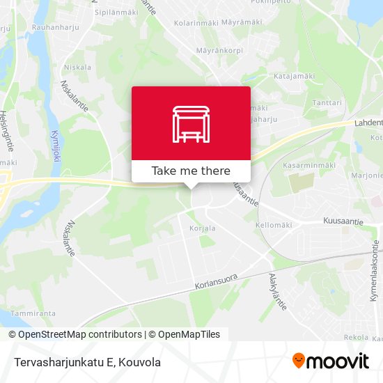 Tervasharjunkatu E map