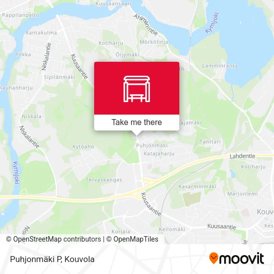 Puhjonmäki P map