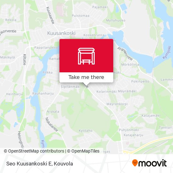 Seo Kuusankoski E map