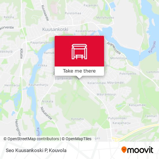 Seo Kuusankoski P map