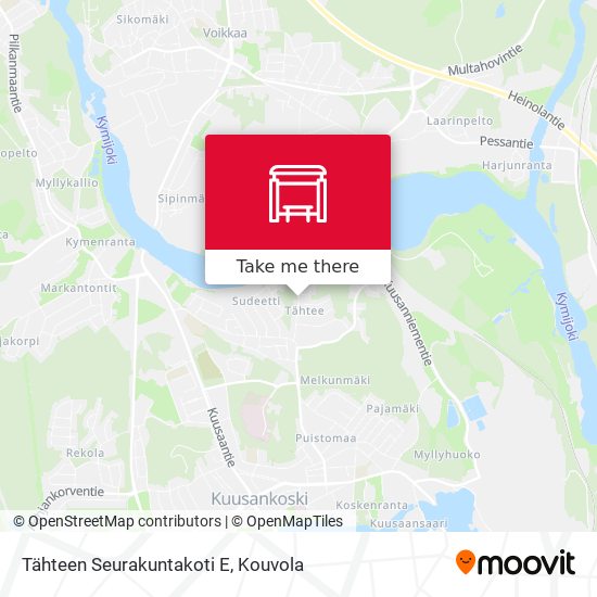 Tähteen Seurakuntakoti E map