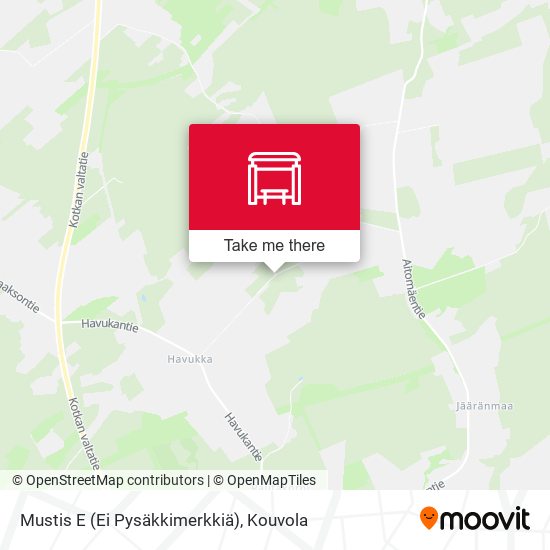 Mustis E (Ei Pysäkkimerkkiä) map