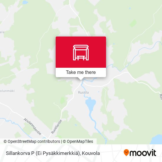 Sillankorva P (Ei Pysäkkimerkkiä) map