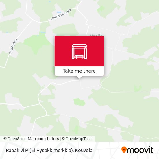 Rapakivi P (Ei Pysäkkimerkkiä) map