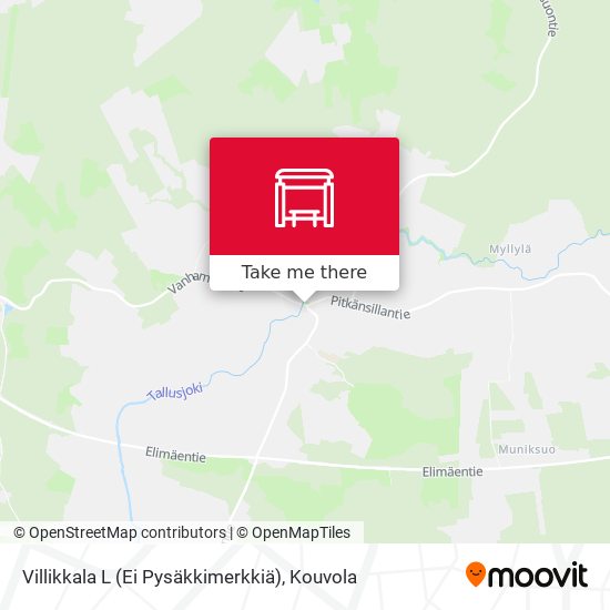 Villikkala L (Ei Pysäkkimerkkiä) map