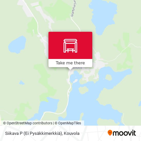 Siikava P (Ei Pysäkkimerkkiä) map