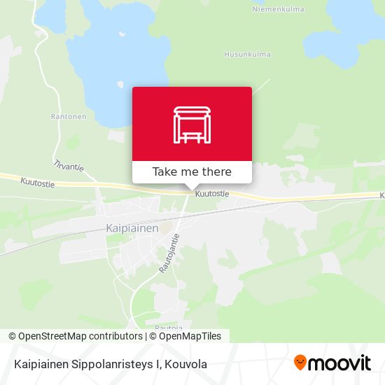 Kaipiainen Sippolanristeys I map