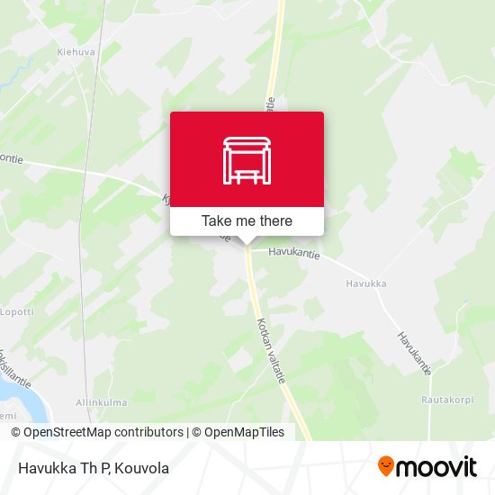 Havukka Th P map