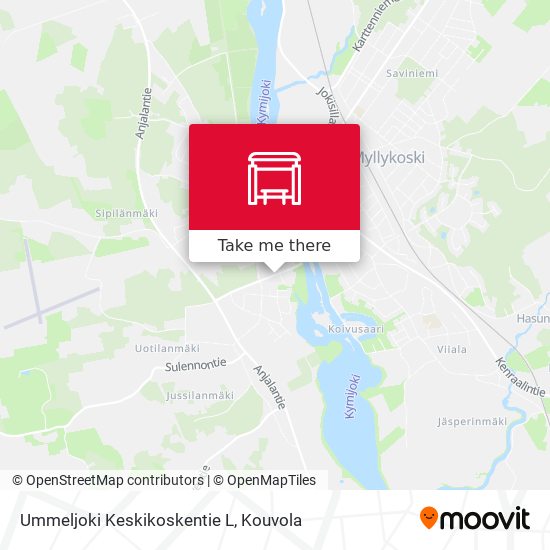 Ummeljoki Keskikoskentie L map