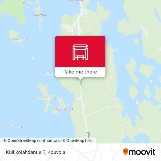 Kuikkolahdentie E map