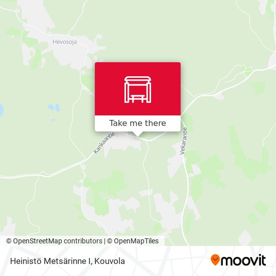 Heinistö Metsärinne I map