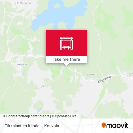 Tikkalantien Itäpää L map