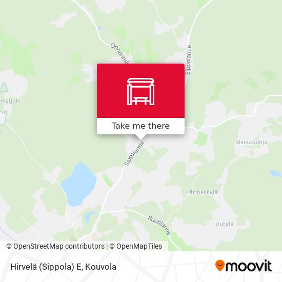 Hirvelä (Sippola) E map