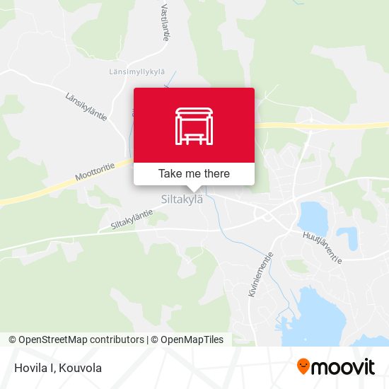 Hovila I map