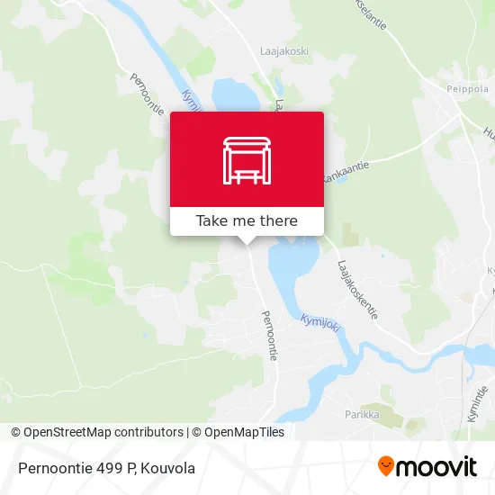 Pernoontie 499 P map