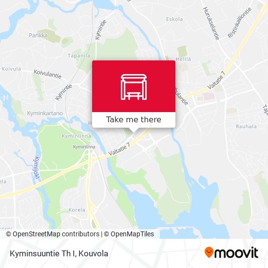 Kyminsuuntie Th I map