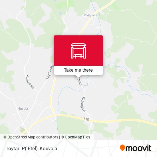 Töytäri P( Etel) map