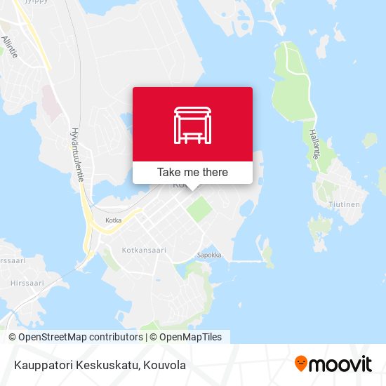 Kauppatori Keskuskatu map