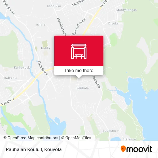 Rauhala School E map