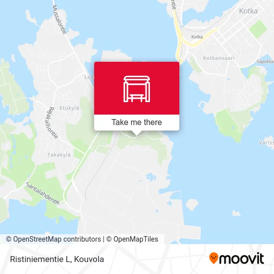 Ristiniementie West map