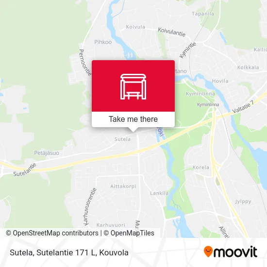 Sutela, Sutelantie 171 L map