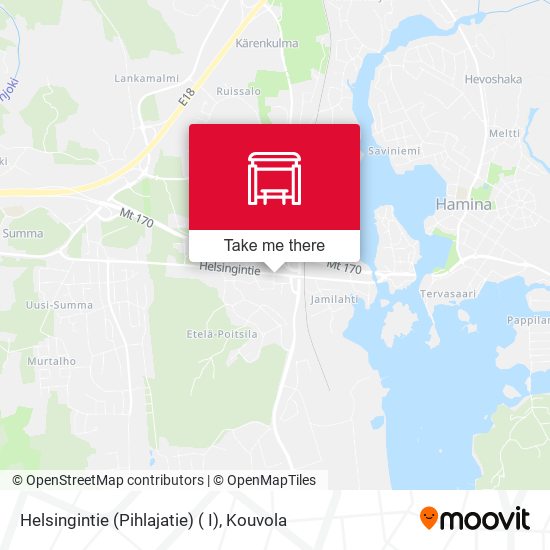 Helsingintie  (Pihlajatie) ( I) map