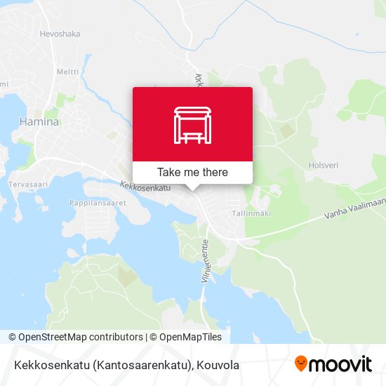 Kekkosenkatu  (Kantosaarenkatu) map